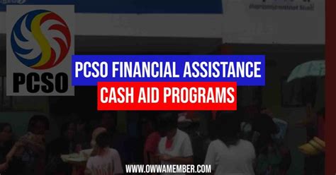 pcso financial assistance